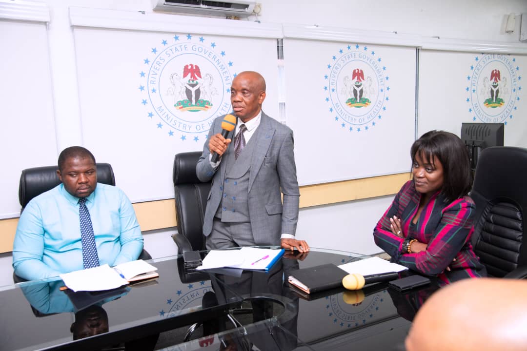 In a significant move, following the joint press conference with @NMArivers, where Honourable Commissioner for Health, Dr @Adaeze_Oreh emphasized the Rivers State government's firm stance against unethical practices and quackery in the state’s healthcare system, yesterday, the…