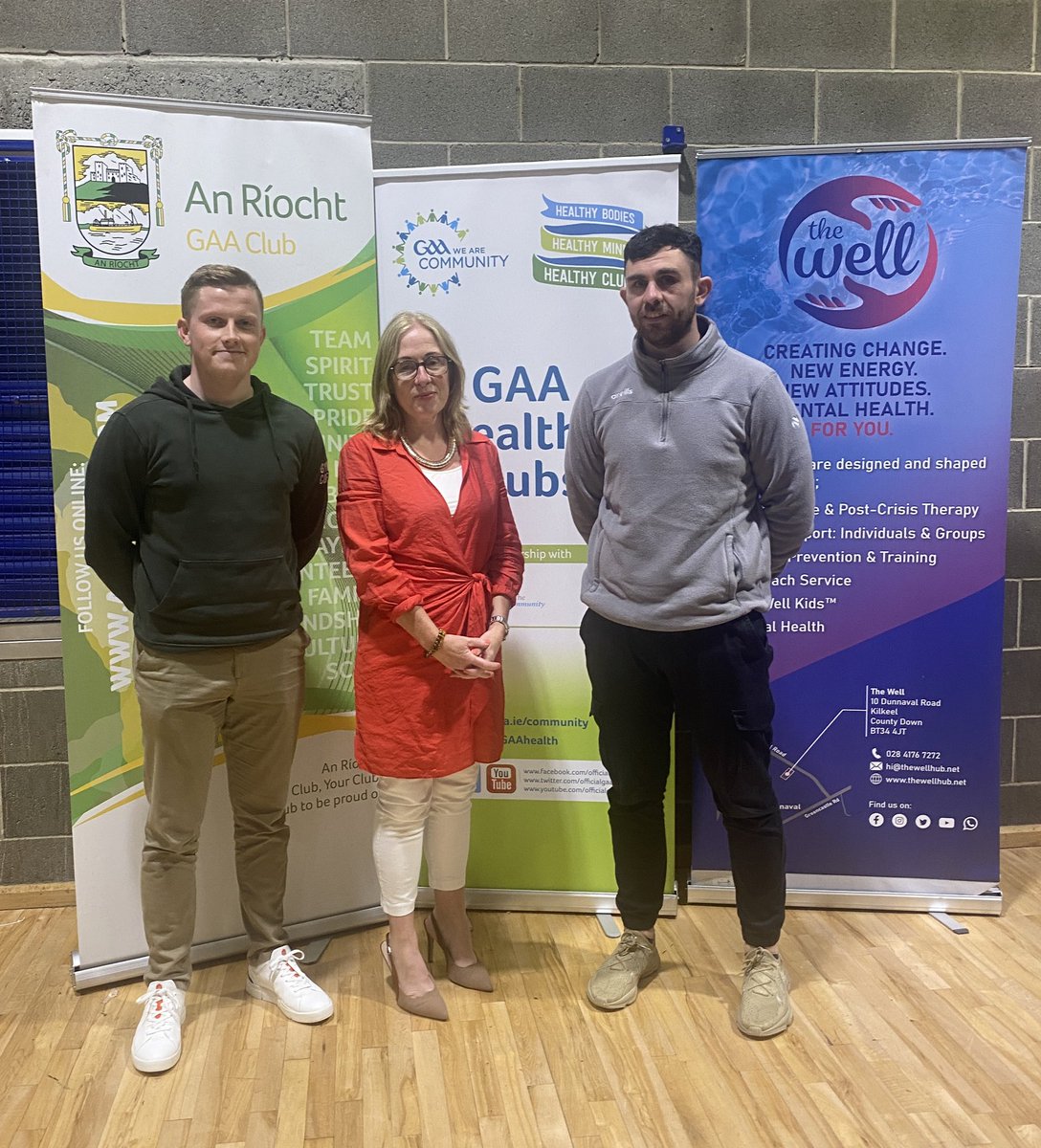 We had powerful event yesterday evening in Dunavil with ‘Your Mind Matters’.

A huge thank you to Diarmuid, Colette &amp; Oisin for their stories &amp; advice that they shared with club members, players &amp; others from the local community.

Thanks to all that helped organise the event!