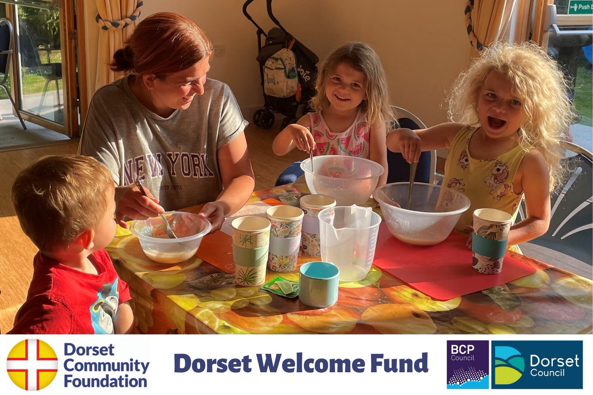🚨 CLOSING TODAY: Grants of up to £5k are available for our #Dorset Welcome Fund for groups helping refugees and asylum seekers find a place in our communities as they rebuild their lives here. Eligibility and how to apply here:👇 dorsetcommunityfoundation.org/news/welcomefu…