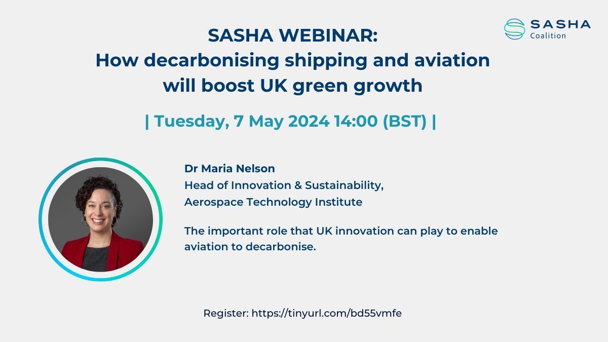 📢 Joining our webinar next week will be Dr. Maria A. Nelson, Head of Innovation and Sustainability at the @UKAeroInstitute.

✈️ Maria joins our panel to discuss the important role of UK innovation in enabling aviation to decarbonise.

Sign up here 👇
buff.ly/3WmD5mg
