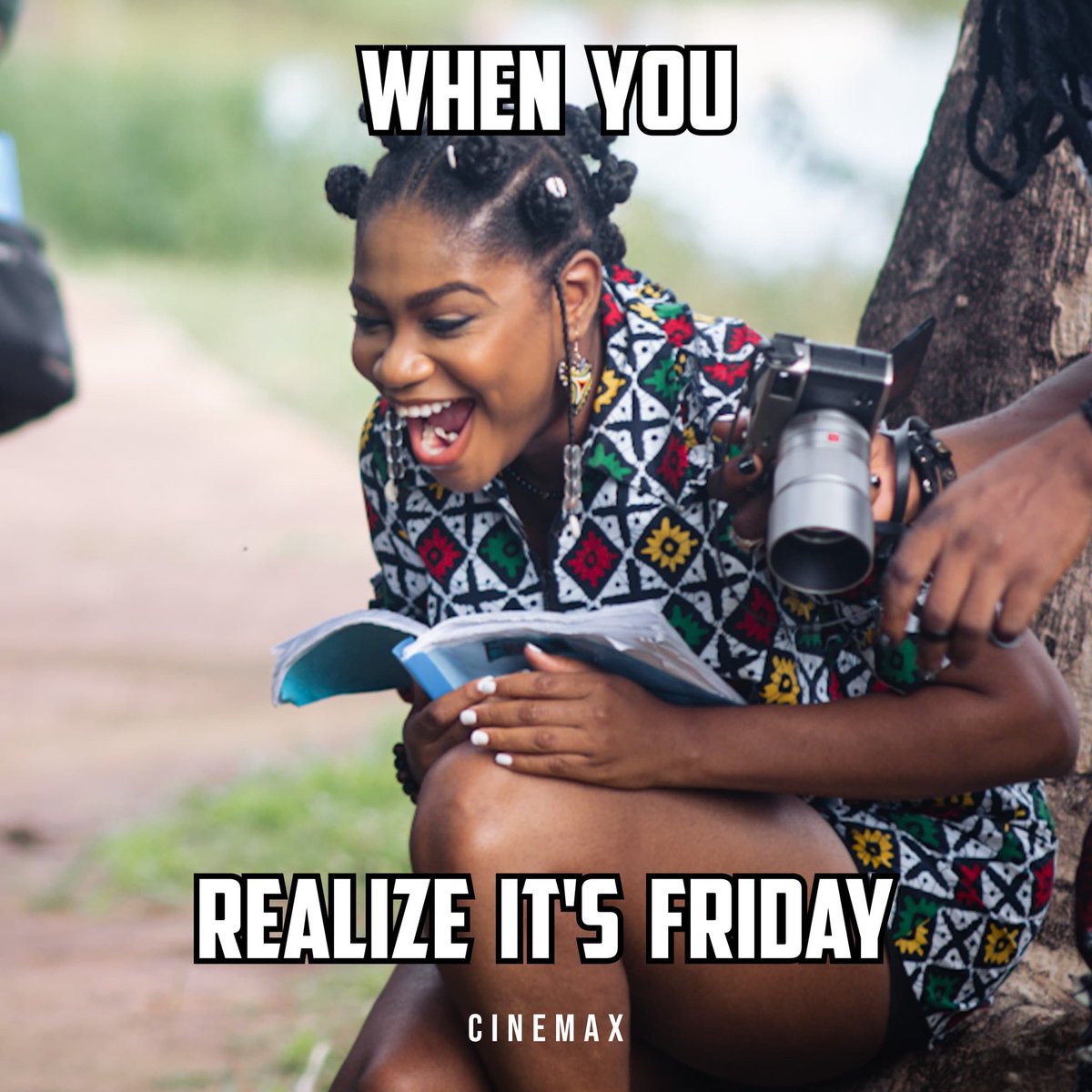 T.G.I.F 💃💃 Stepping into the weekend with a big mood 😎 *UNO*the f in family is coming to CINEMAS 17th MAY 📌 . . #cinemax #cinemaxdr #unothefinfamily #unothemovie