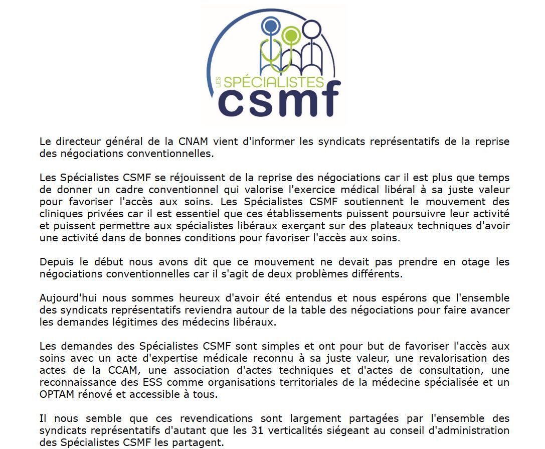🚩 Communiqué de presse du 2 mai 2024 lesspecialistescsmf.org/wp-content/upl…