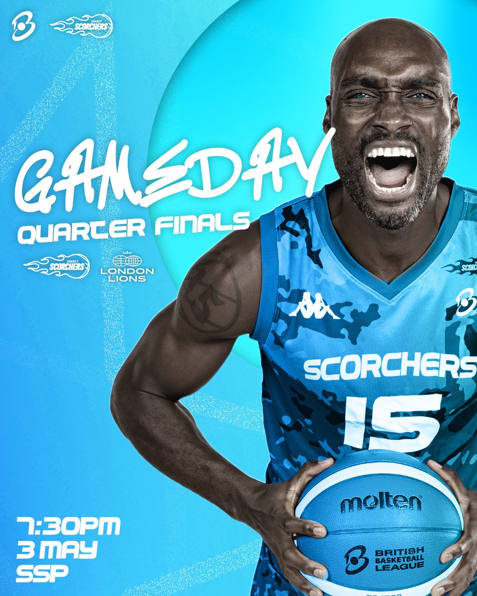 𝐃𝐎 𝐎𝐑 𝐃𝐈𝐄 𝐓𝐈𝐌𝐄 😤

🆚 <a href="/LondonLions/">London Lions Basketball</a> 
📍 Surrey Sports Park
⏰ 7:30pm
🎟️ Tickets Still Available 👉 bit.ly/3JFQq1q

#SurreyScorchers