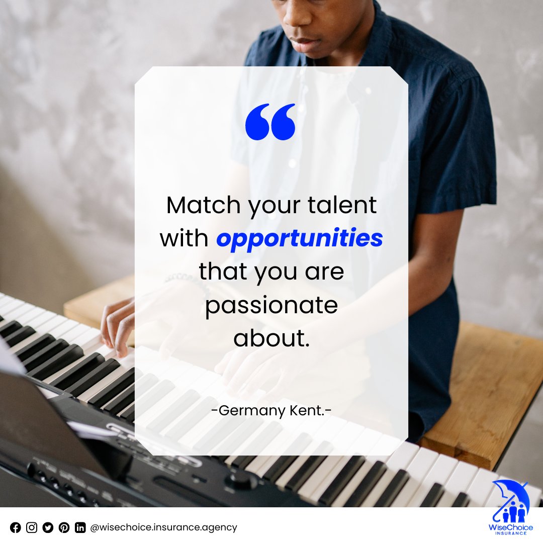 Ignite your passion with purposeful opportunities that align with your talents! 🔥

#WiseChoiceInsuranceAgency #PassionAndPurpose 
.
Find us at wisechoiceinsuranceagency.com
Or contact us on Whatsapp at 0985214269.