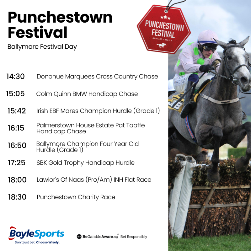 🙌 The Punchestown Festival has not disappointed so far! 🏇 Who will be crowned the top Irish jump jockey this evening? #PunchestownFestival