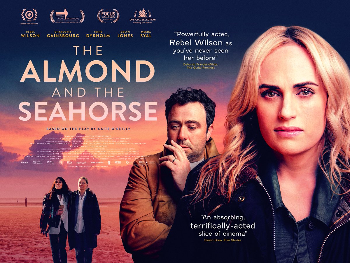 The Almond and The Seahorse will be released in one week by @PicnikEnt! Find out where you can see @MadasBirdsFilms' #FfilmCymruFunded drama in Welsh cinemas: ffilmcymruwales.com/news-and-event…
