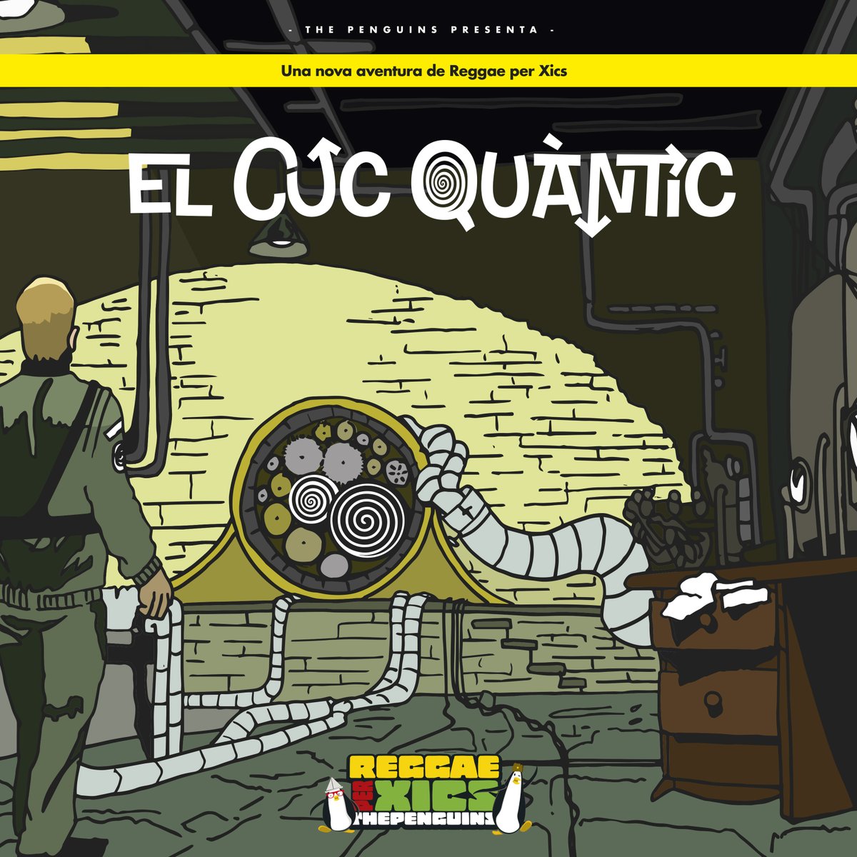 Avui ens hem despertat amb el nou disc 'El Cuc Quàntic'! 💿✨@ThePenguinsSka publica aquest projecte familiar on combinen ritmes jamaicans amb un toc de ciència-ficció. 📍Un espectacle que preestrenaran en directe el 12 de maig a l'Auditori de Girona! 🎟 auditorigirona.org