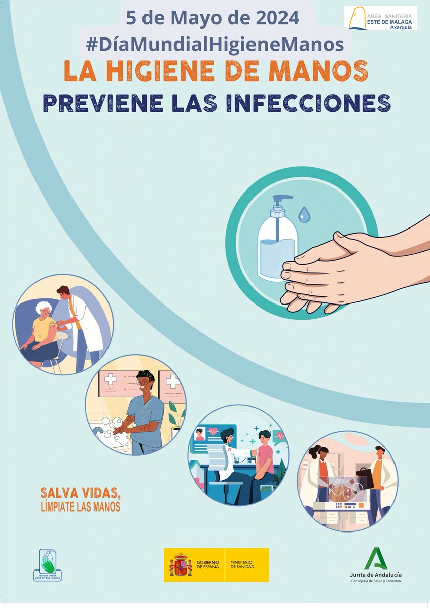 5 Mayo #diamundialhigienemanos profesionales #AtenciónPrimaria #UGC #AxarquíaNorte y #Colmenar han promovido la importancia de la higiene de manos prevención de enfermedades con actividades... #fotoproteccion #habitossaludablesdevida @AndaluciaVuela @VidaSaludAnd @saludand