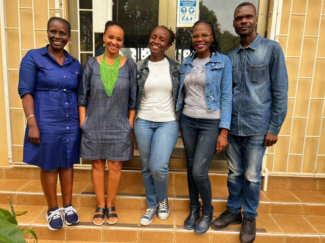 Denim Fridays at Peace Corps 🇺🇬 ! 🌍✌️ Together, we’re spreading peace, love, and positive change. #serveboldly #PeaceCorpsUganda #DenimFriday #CommunityEngagement #PeaceCorpsAftica👖💙