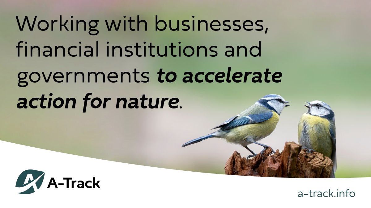 New Project Alert 🔔- A-Track is a new Horizon EU four year project that will bring together leading experts and practitioners to accelerate action for nature. Find out more at: a-track.info