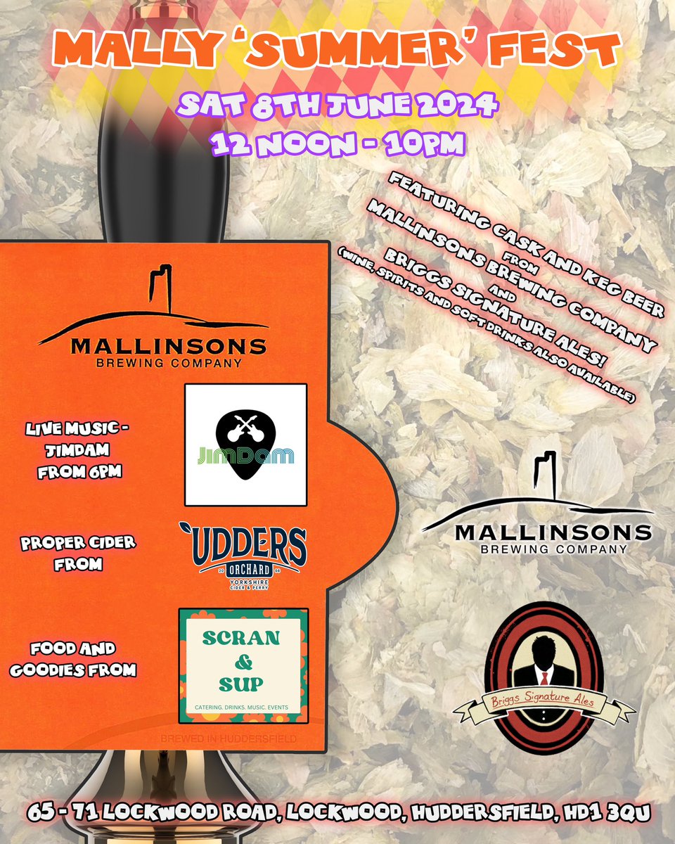 Morning friends, here’s all the information you need about this years Mallysummerfest! We can’t wait to welcome as many of you as possible to the brewery on June 8th, see you soon!! Thank you to full.frame.adventures for the poster as always! @uddersorchard