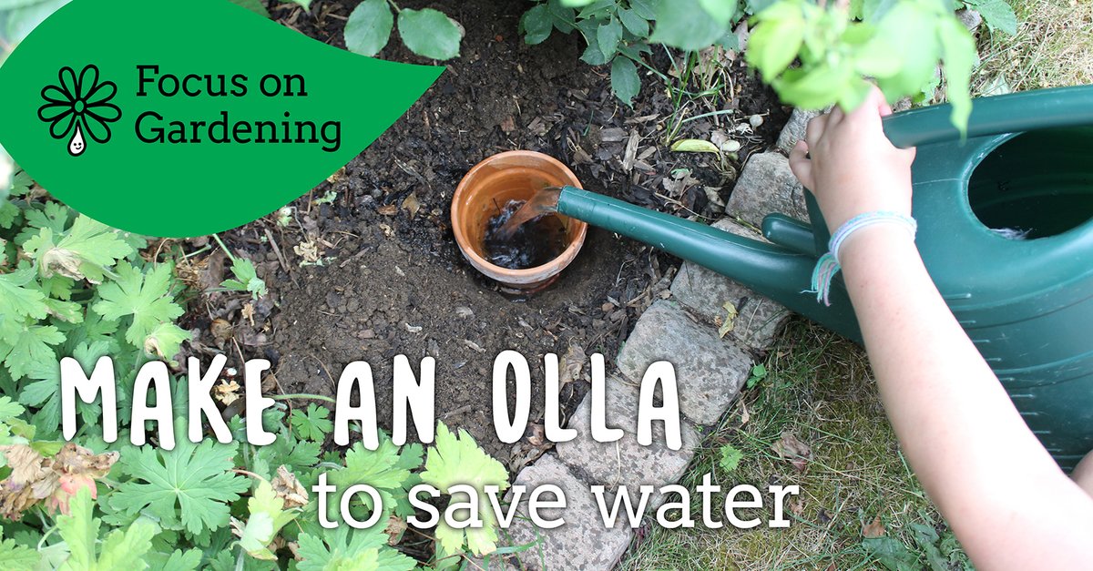 Children can have fun in the garden making this simple device to help with the watering. Not only is it easy to make but it also saves water. Read our short blog to find out more: watersworthsaving.org.uk/970/gardening/… #NationalGardeningWeek #WatersWorthSaving #GardeningTips