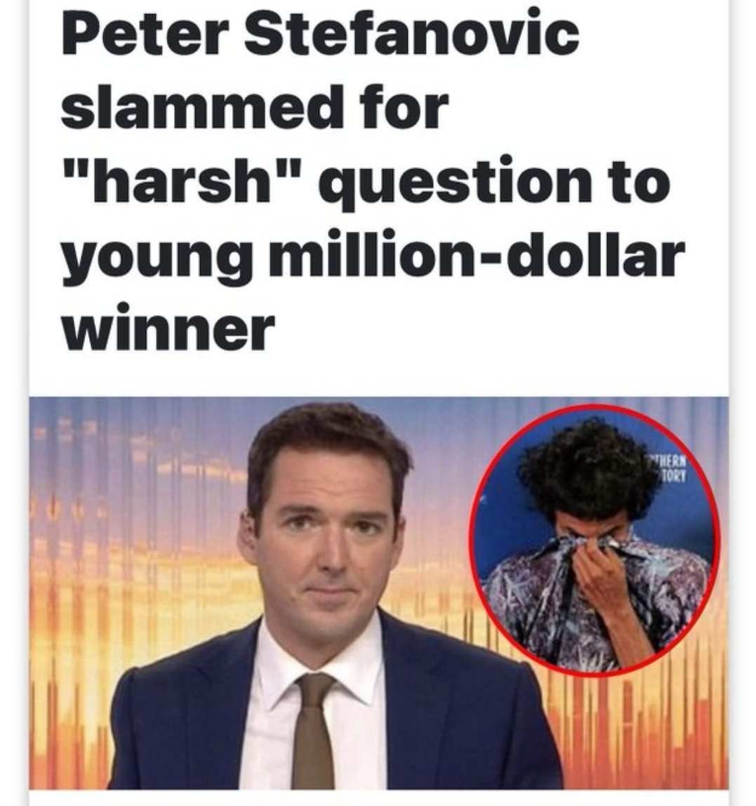 Well now,  if l had a million dollars l would sue the rascist bastards for publicising my juvenile record #PeterStefanovic #SkyNews and #MediaWatch