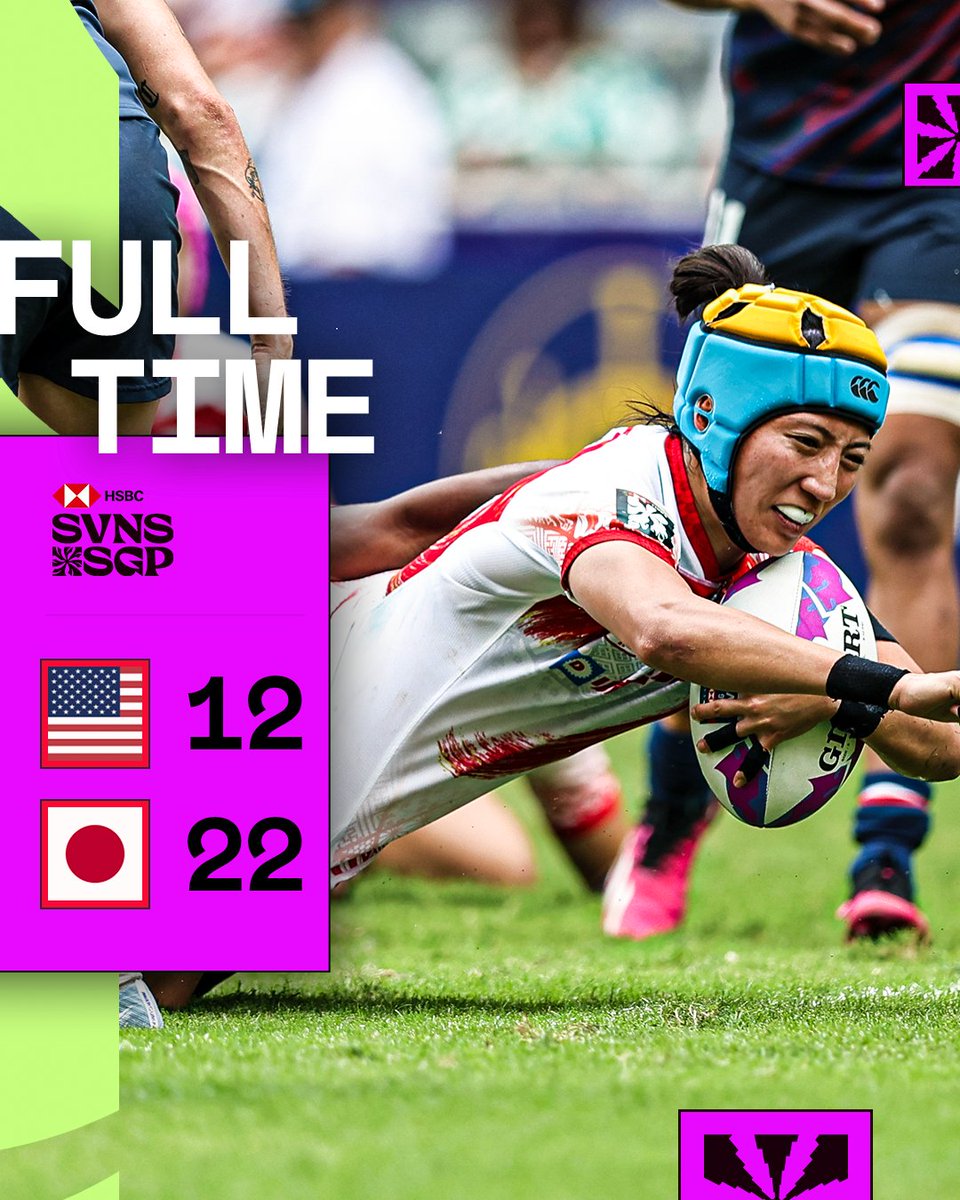 Another huge Pool B upset at #HSBCSVNSSGP as @JRFURugby have beaten the USA 😲🇯🇵 #HSBCSVNS