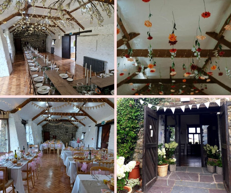 How would you style our beautiful 400-year-old Stone Barn for your event? 🌷 
Our Stone Barn and Activity Barn are available for hire for all occasions. 
For more information, see link in bio or email hello@clynefarm.com

#BarnHire #Events #Weddings #ClyneFarmCentre