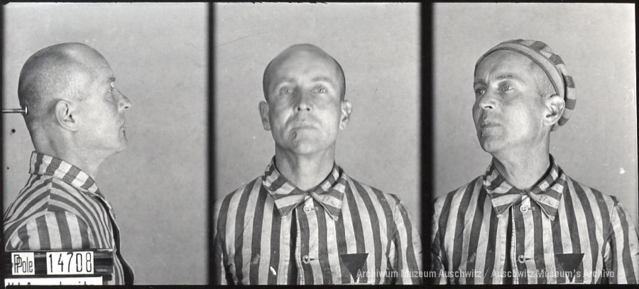 3 May 1901 | A Polish man, Wiktor Knapik, was born in Krakow. A teacher. In #Auschwitz from 6 April 1941. No. 14708 He perished in Mauthausen on 21 July 1942.