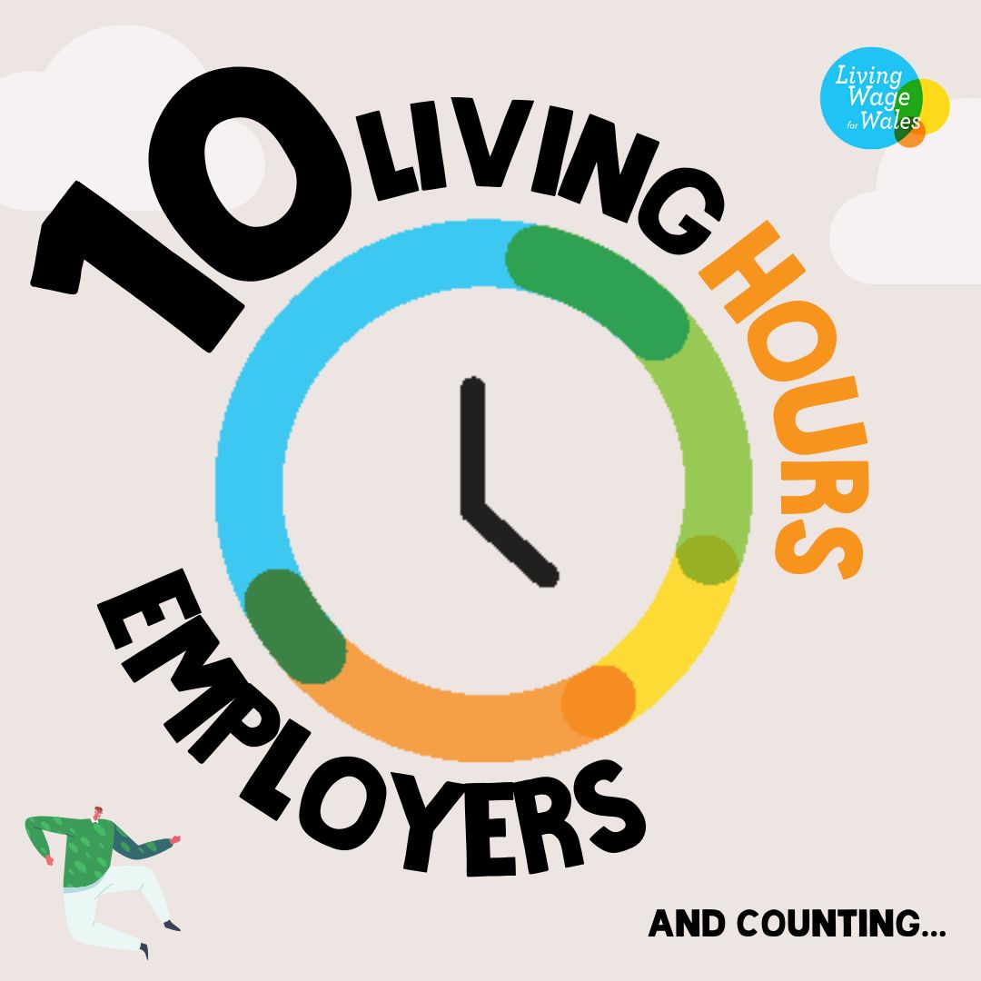 The #LivingHours scheme recognises employers that provide staff with secure predictable working hours alongside a #LivingWage There are over 145 #LivingHoursEmployers in the UK & 10 of those are Welsh Employers