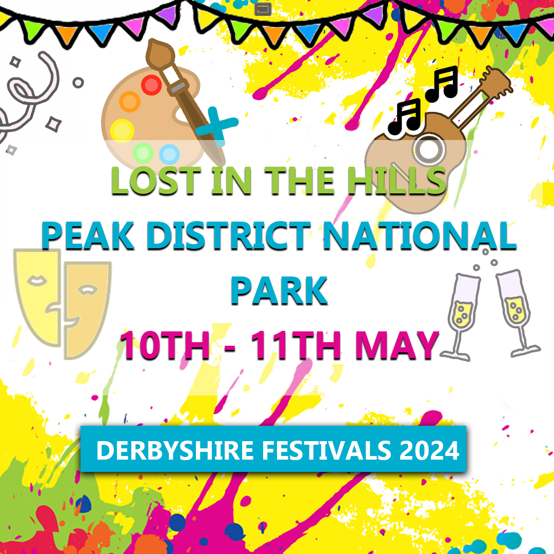 Lost in the Hills is a two-day music and arts festival bringing sounds and creativity to the heart of the Peak District. This is a super fun and unique event which gives people the opportunity to immerse themselves in nature, music and the arts. ℹ️ artsderbyshire.org.uk/what-we-do/fes…