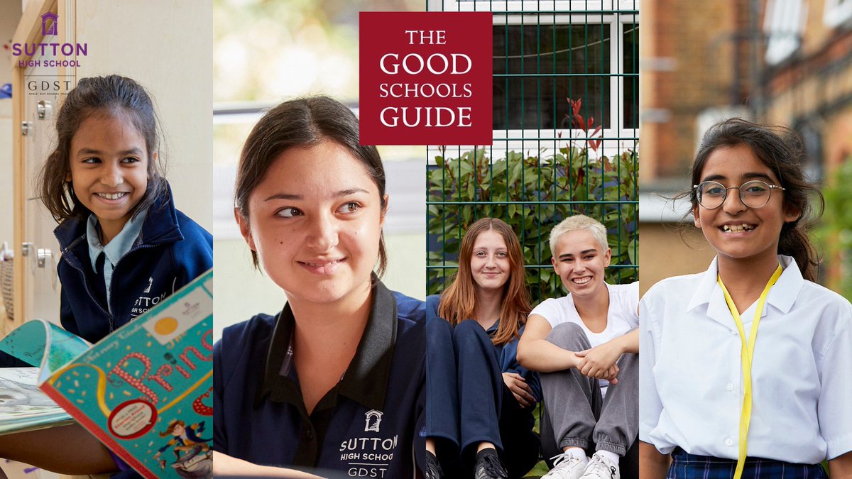 We recently had a visit from @GoodSchoolsUK and are thrilled to share our reviews ✨

Read our Prep and Senior School reviews: suttonhigh.gdst.net/good-schools-g…
