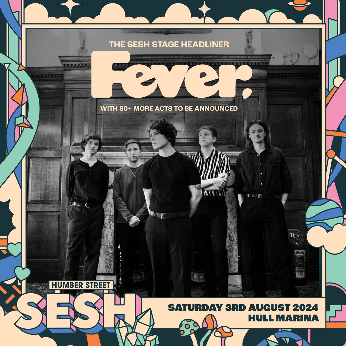 We’re very happy to say that we’ll be headlining ‘The Sesh’ stage at this year’s @HumberStSesh. Our headline set last year on the @bbcintroducing stage was a very special night for us and we can’t wait to do it all over again! 🧡 bit.ly/HSS2024 🎫