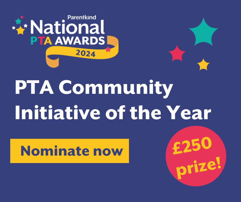 The National PTA Awards 2024 are a celebration of the hard work that PTAs do to raise vital funds for the school community. There's a chance to win up to £2000! Here's a selection... Find out more and submit your nominations👉 bit.ly/NationalPTAAwa…