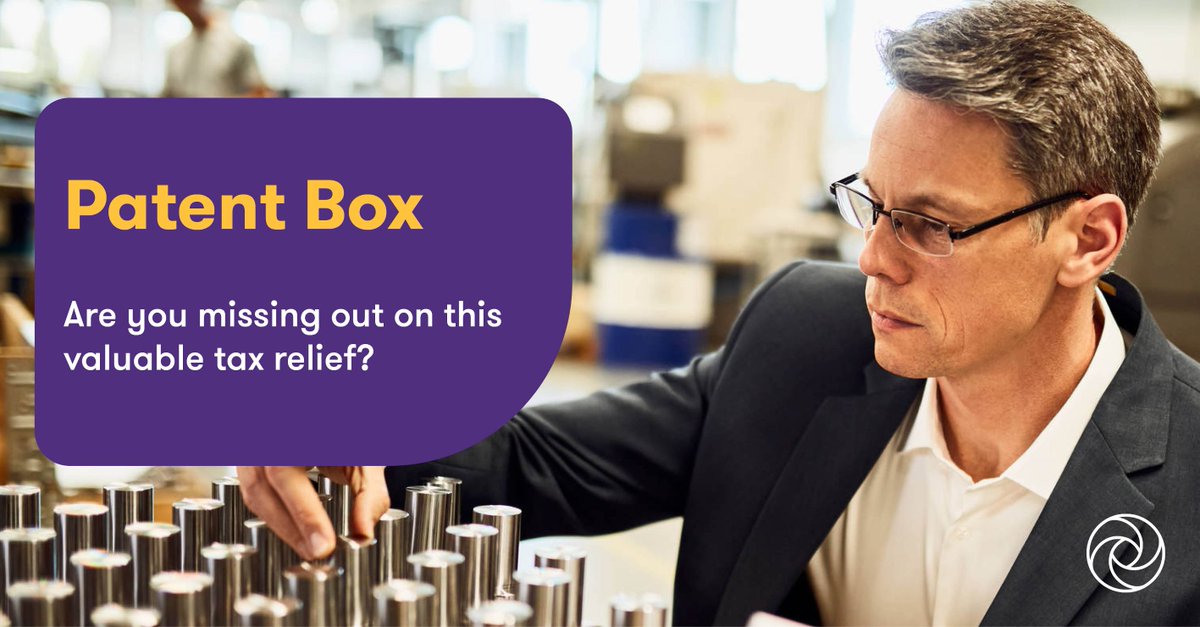 Are you aware of the potential #tax relief opportunities available to you? Check out our latest insight to discover how the #PatentBox incentive can help you reduce the effective rate of #CorporationTax on certain IP profits: okt.to/Tx1SXi