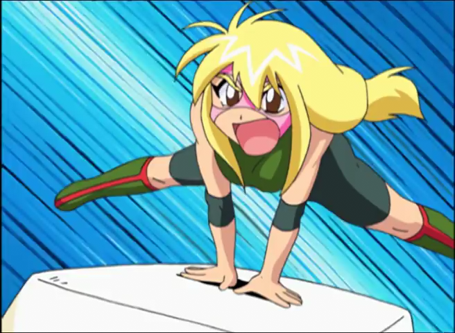 Screenshots of Commando Fujiwara from Cyborg Kuro-chan. Album