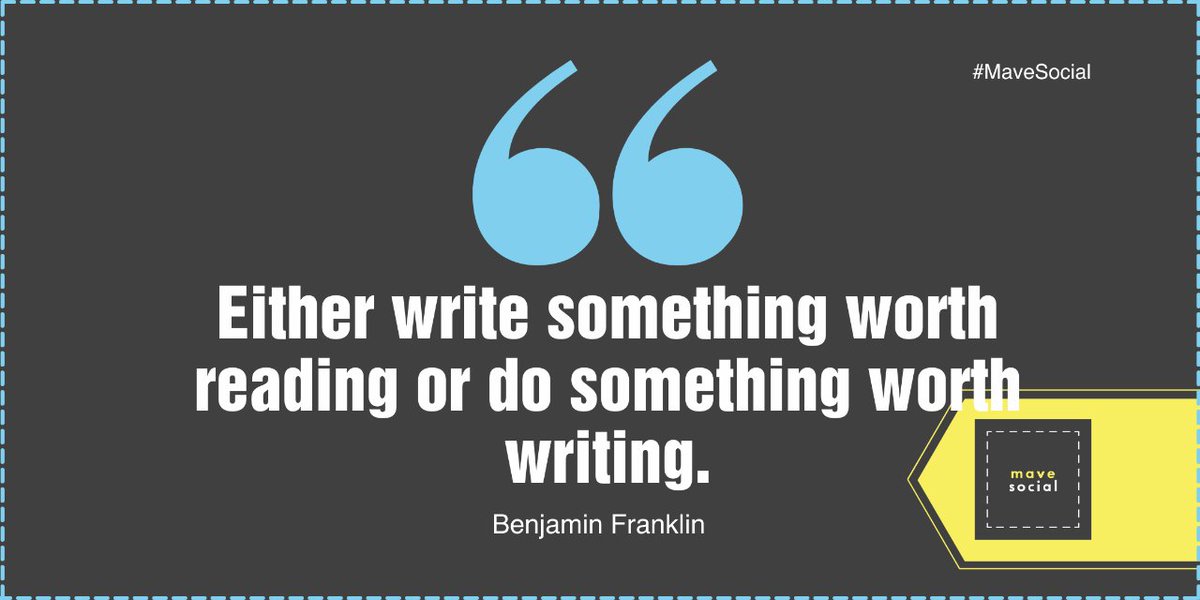 #SocialMedia thrives on valuable content and meaningful actions. Whether crafting compelling posts or engaging with your audience, it's essential to create content worth reading and actions worth sharing.

#DigitalMarketing #MaveSocial