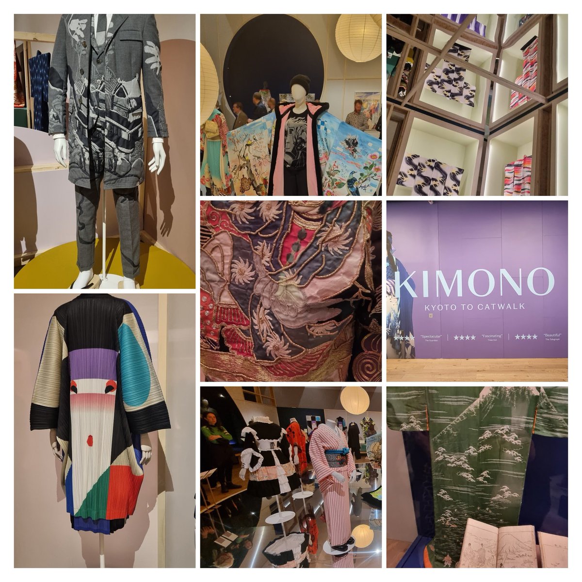 Thanks to @VADundee for the invite to the lovely opening of #Kimono - it's a great show!  Well worth a visit. vam.ac.uk/dundee/whatson…