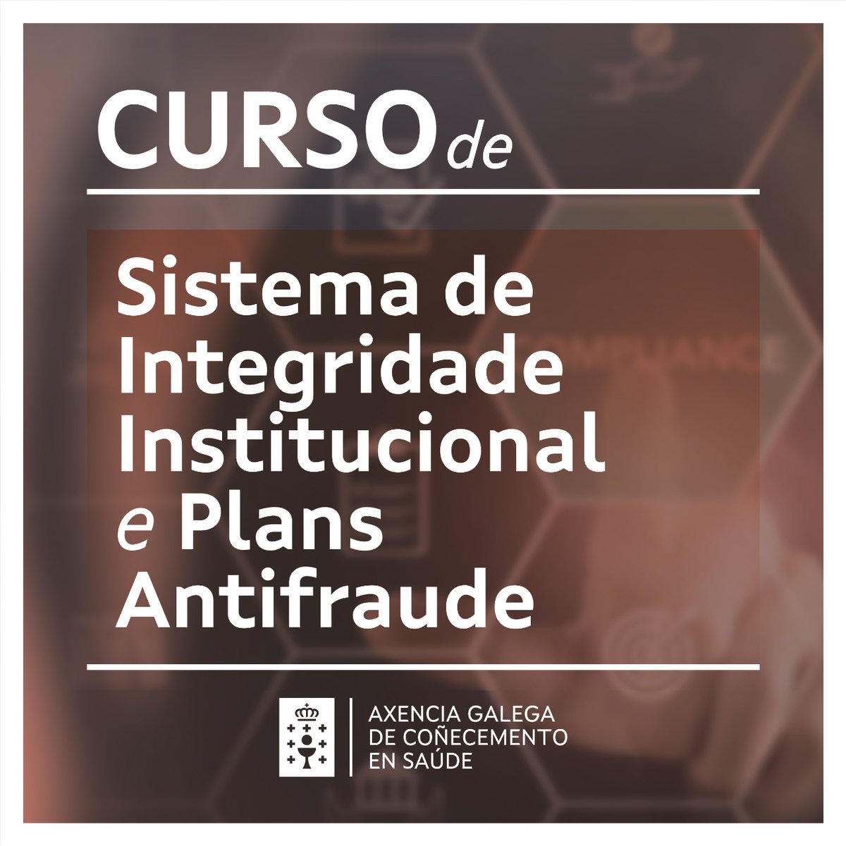 ❗Novo curso de autoformación “Sistema de Integridade Institucional e Plans Antifraude”. 👉🏼 Sen límite de prazas 👉🏼 Ata o 31/12 📋 Inscrición: extranet.sergas.es/feweb/FEWEB/De…