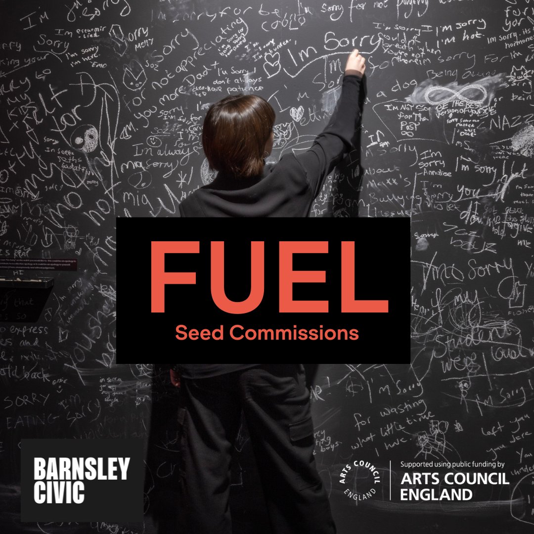 📣 OPPORTUNITY 📣 We are proud to launch  FUEL our seed commission program, designed to provide vital support to artists in Barnsley. Through this initiative, we will offer a limited number of micro bursaries ranging from £100 to £500. Find out more and apply on our website.
