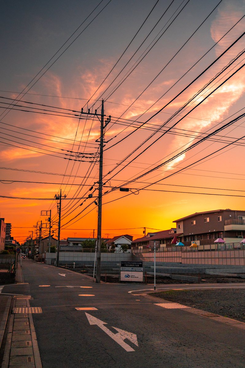 夕焼けは魔法。