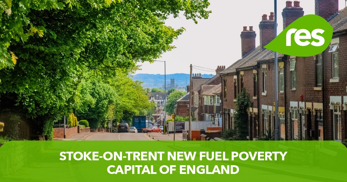 Stoke-on-Trent is the #fuelpoverty capital of England, according to new statistics from National Energy Action. 

We can help if you are struggling with energy bills, or need a little help on what funding is available. 

#RES #EnergySavings #StokeonTrent #EnergySavingAdvice