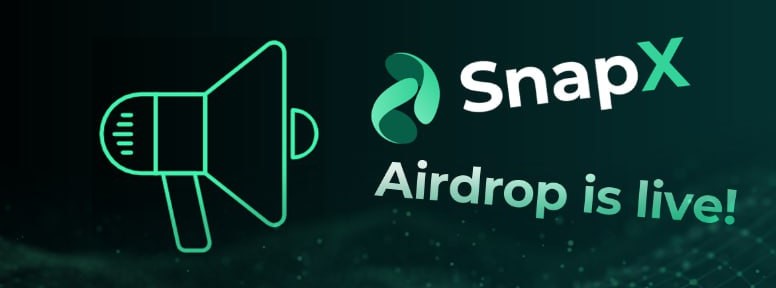 📣 SnapX Airdrop is live!

🏆 Reward for Tasks:   600 PXNAP each.

👨‍👩‍👧 Referral Reward:     800,000 PXNAP.

🗞 Top 500 referrers will be rewarded.
👉 t.me/SnapXNewAirdro… 👈

#cryptocurrency #Airdrop #Bitcoin #SnapX #PXNAP #Airdropstario