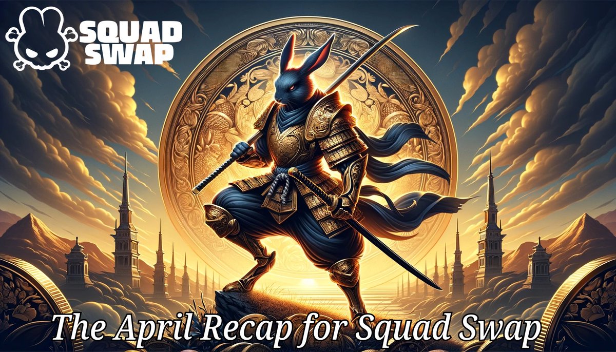 Savage (@cakekeepers) on Twitter photo Let’s talk about the <a href="/Squad_Swap/">SquadSwap 🐰💱</a>'s April Recap!🐰
April was on the #BNBChain has been incredible for #SquadSwap!
We've had some major events as $SQUAD Community and updates that are full of excitement!
Let's dive in and celebrate all our achievements together Squaddies! 🧵👇 Let’s talk about the <a href="/Squad_Swap/">SquadSwap 🐰💱</a>'s April Recap!🐰
April was on the #BNBChain has been incredible for #SquadSwap!
We've had some major events as $SQUAD Community and updates that are full of excitement!
Let's dive in and celebrate all our achievements together Squaddies! 🧵👇