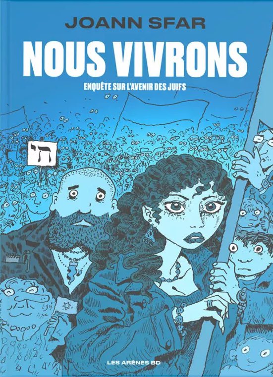 Auteur de «Nous vivrons» @les_arenes, @joannsfar est dans « Les Enfants de la République » (#LEDLR) ce dimanche 5 mai à 8h45 sur @RadioJFrance. Pourquoi avoir voulu sonder les tourments juifs post #7octobre et en faire 450 pages de dessins ? Et quid de l’antisémitisme ambiant ?