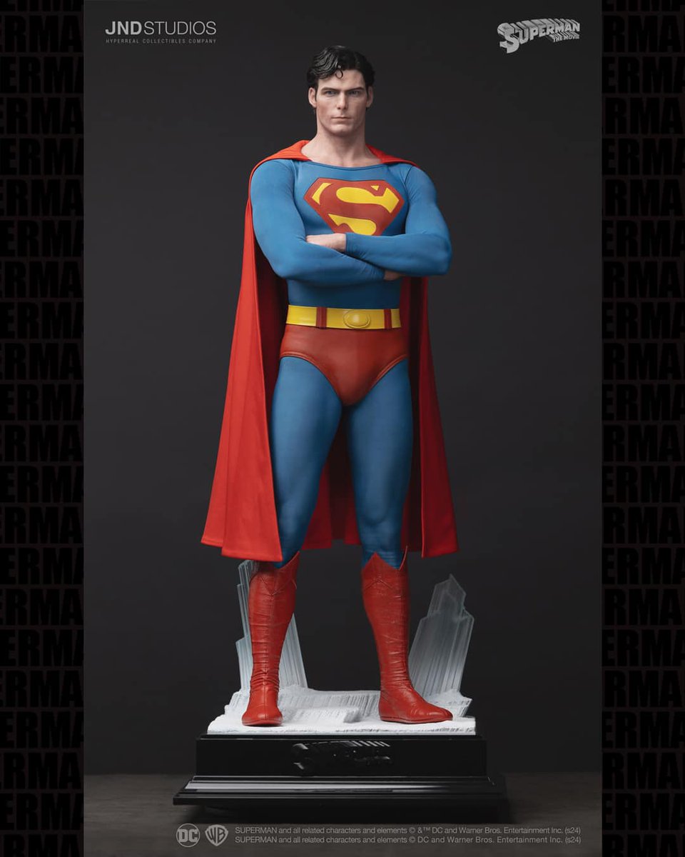 LaFortalezaSole's tweet photo. Figura de #Superman Christopher Reeve 1:3 JND https://t.co/4Zu5H1V3f8