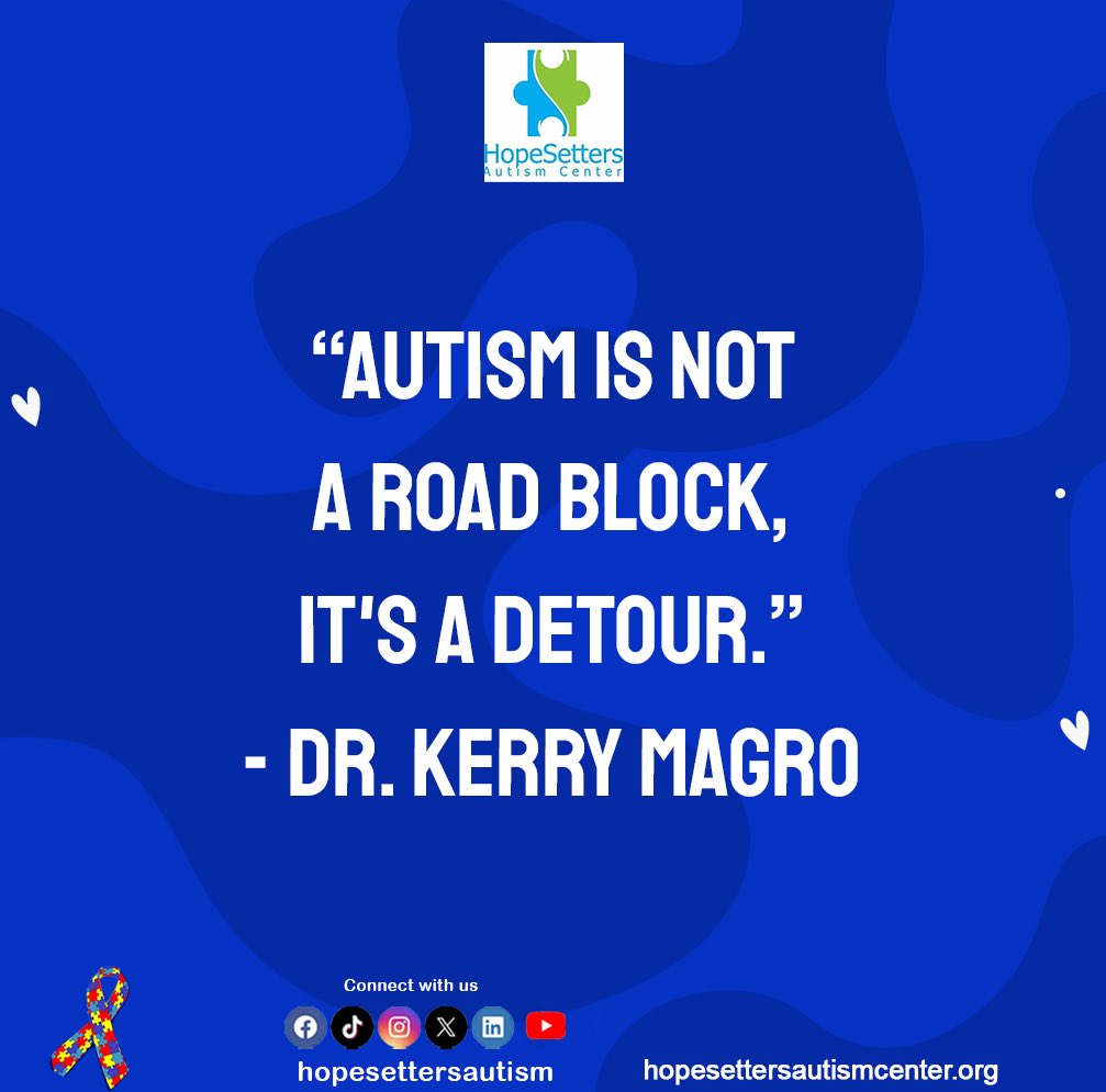 Autism is not a road block…
#autismawareness #autismacceptance #AutismSupport #hopesettersautism