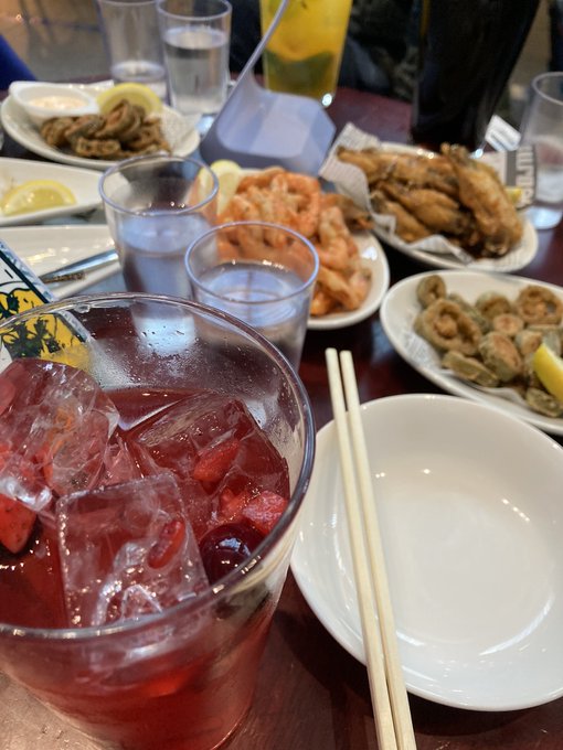 みんなで打ち上げウシ〜!₍₍ ◝(   `ᾥ'   )◟ ⁾⁾ 