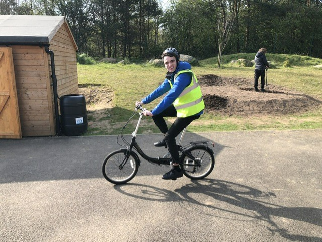 The sunshine gave some of our pupils the opportunity to practise their cycling skills this morning - a great way to start the day! #confidentindividuals