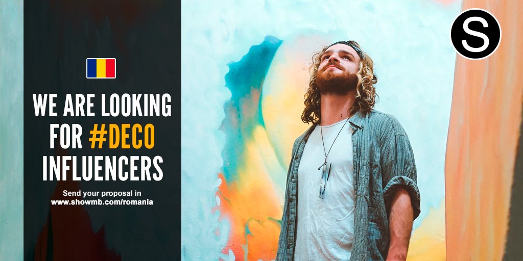 🟥 New on ShowMB! 🟥 A brand is looking for #Deco or #ArtLover influencers in Romania 🇷🇴. You have more information in the following link: showmb.com/romania/2020 #ShowMB #InfluencerMarketing #collab #Romania #influencers #Art