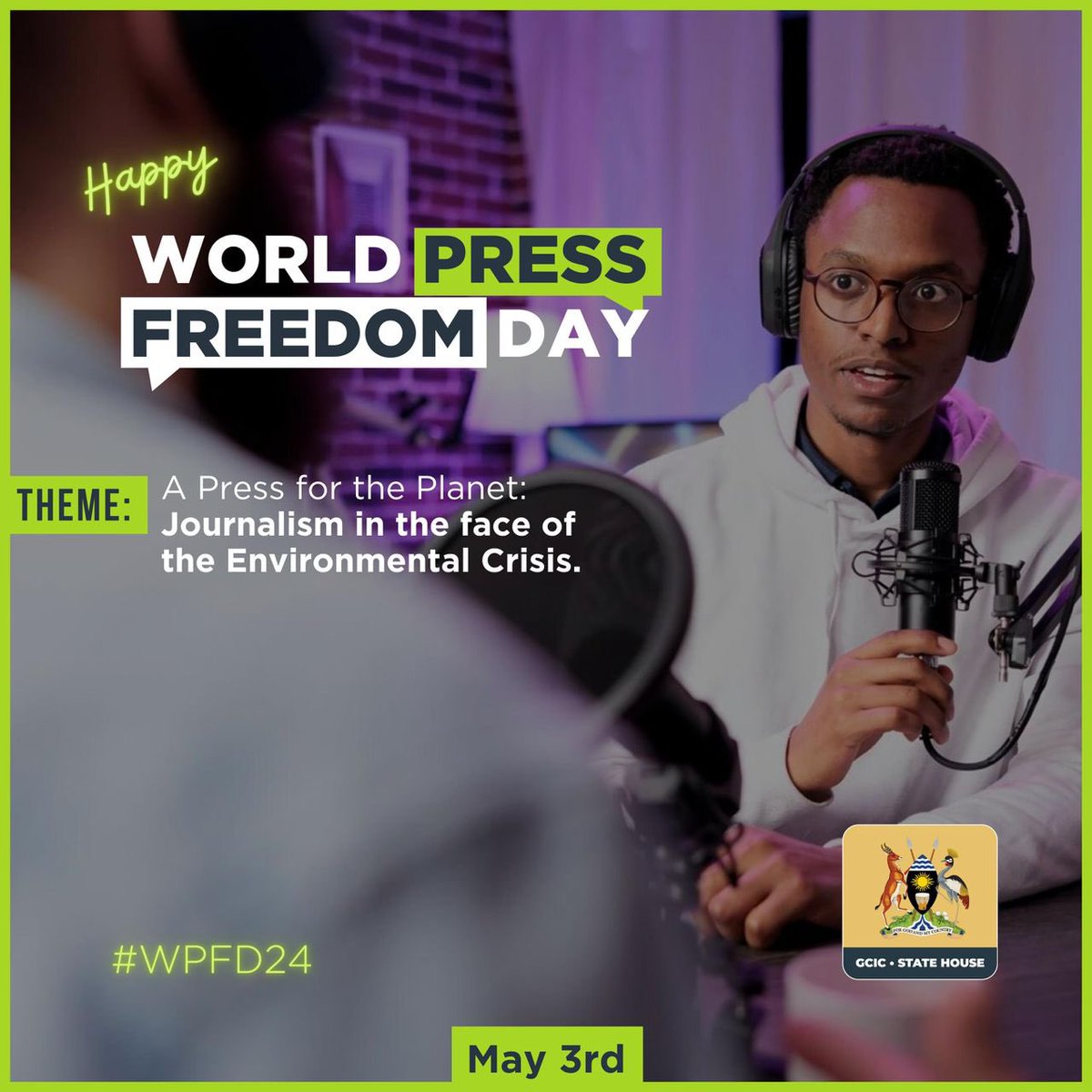 Happy World Press Freedom Day! This year’s Press Freedom Day (#WPFD2024) is dedicated to the importance of journalism and freedom of expression in the context of the current global environmental crisis.