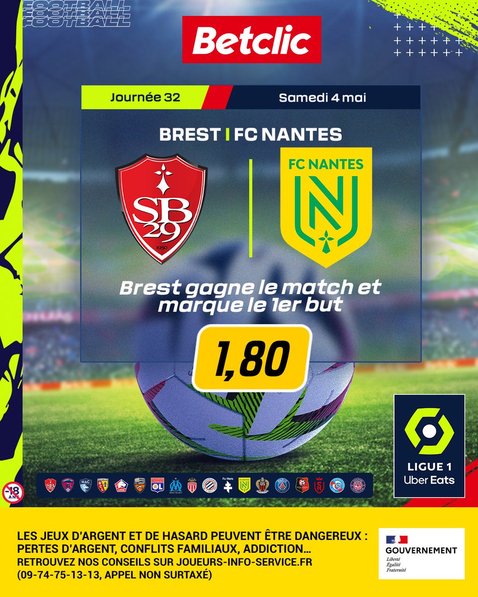 Pas de ralentir pour les Brestois ! 🏃 Ils poursuivent ce sprint final en @Ligue1UberEats sans trébucher ? 🫣