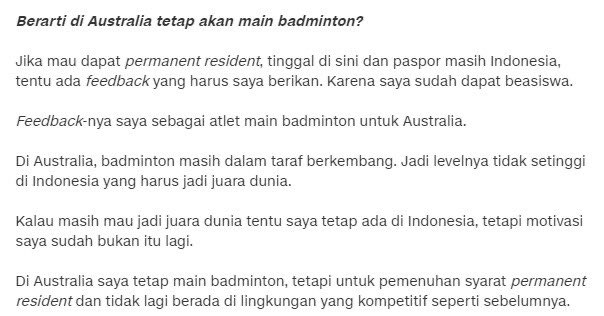 @BadmintonTalk manusia indonesia yg cuma bisa hate comment dan minim literasi
