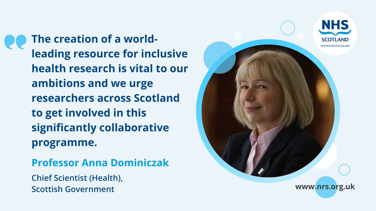 .@ukfuturehealth is the UK’s largest ever health research programme, bringing together up to five million people of different backgrounds so that researchers can find ways to prevent, detect, and treat diseases earlier. @UofGRegiusAnna Read more 👉 bit.ly/3xWHkuJ