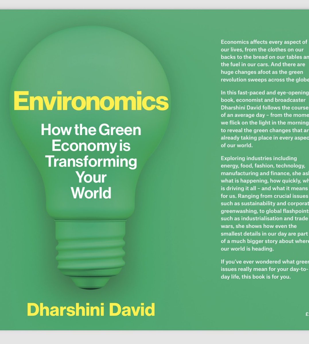 It’s happening…Environomics, a guide to what happens when net zero ambitions meets economics is out late June, published by ⁦@eandtbooks⁩