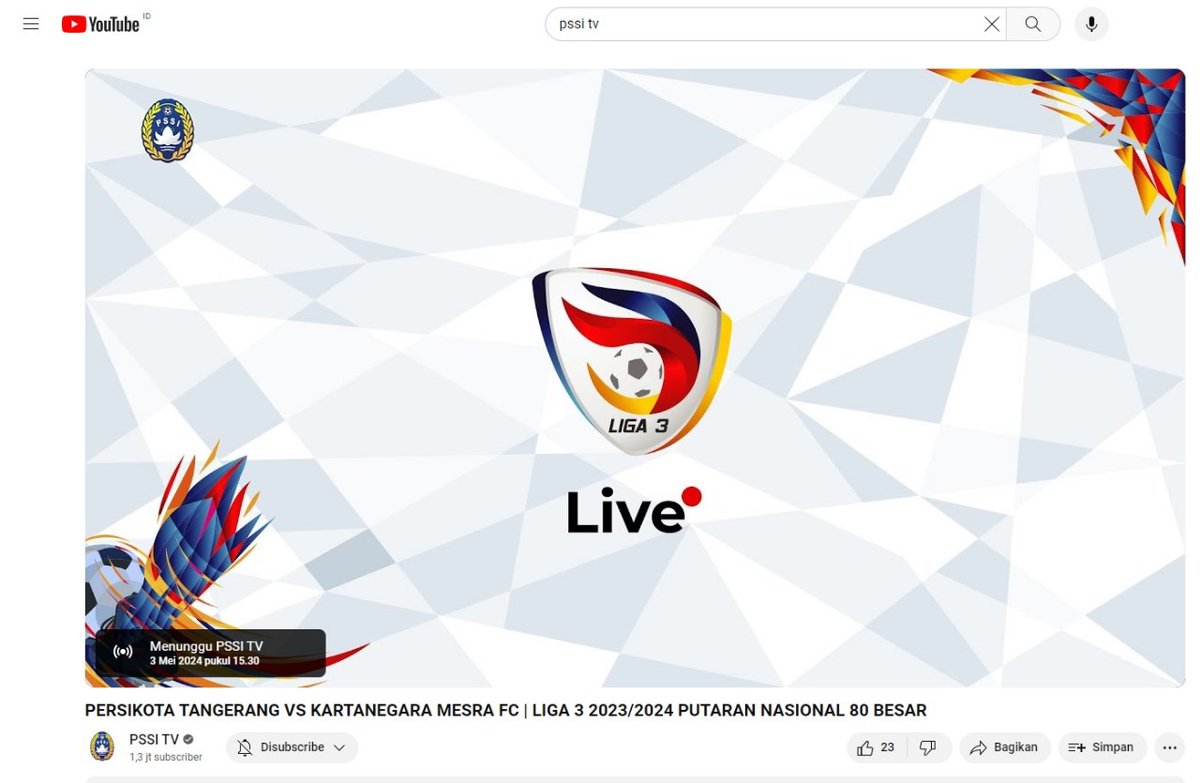 Bukan sekali, setiap Persikota Tangerang Main Pasti Live di Matikan, 
Match 1 persikota dapat 1X penlty
Match 2 ? 

Cc @MafiaWasit 

#Liga3