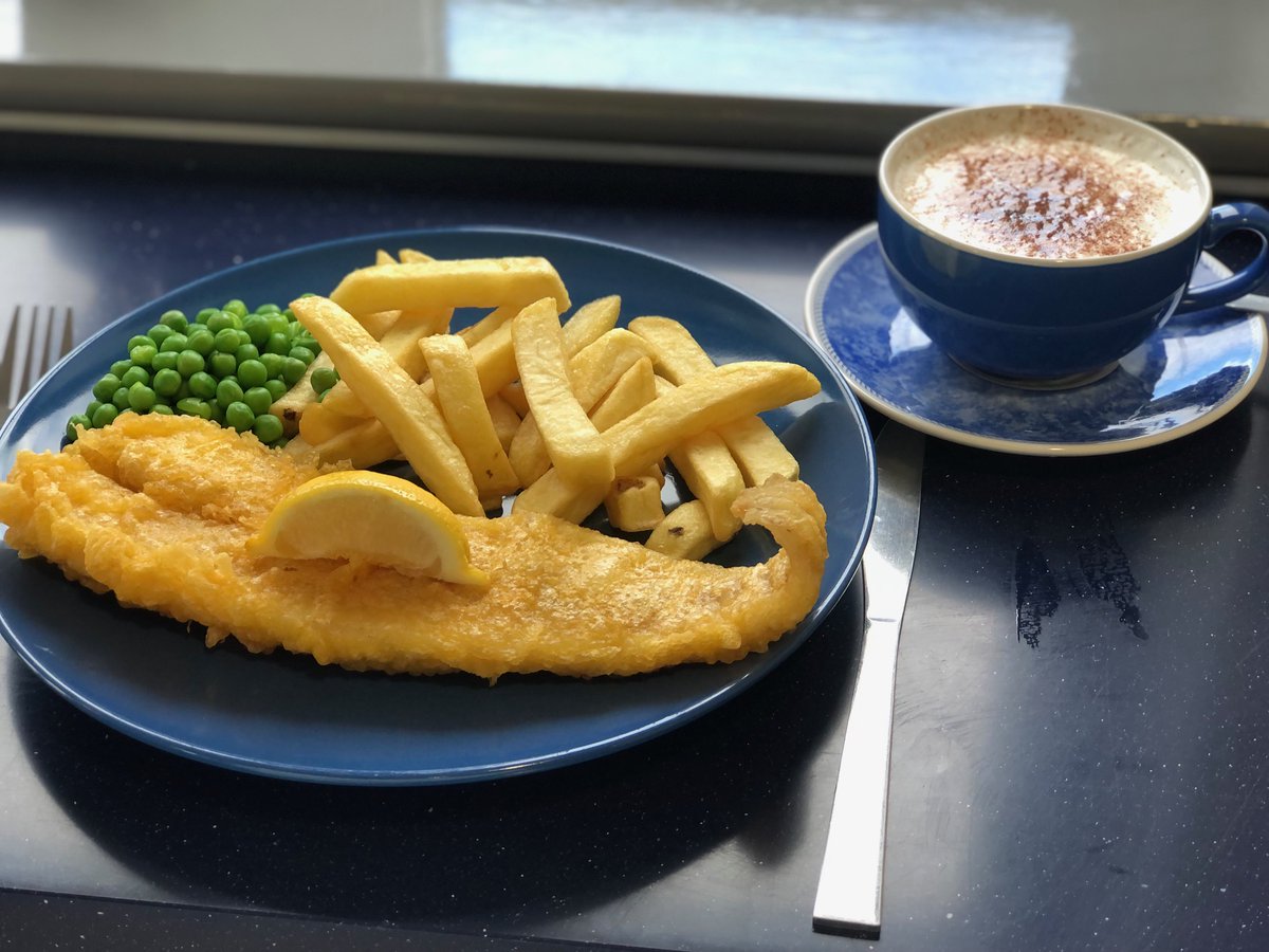 Are you looking forward to delicious fish and chips at our End of the Line restaurant today. Trains to take you there leave Hythe at 10.30 and 12.30 or New Romney at 11.35 and 13.35. For more details see rhdr.org.uk