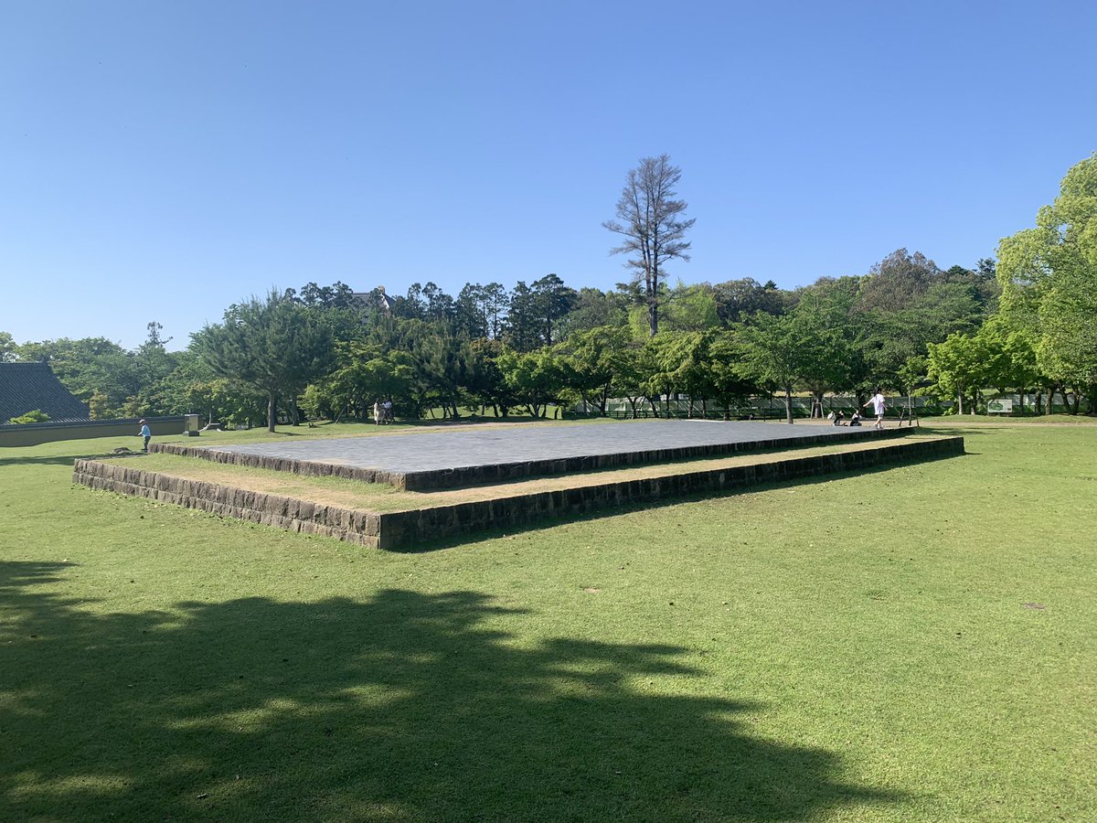 奈良公園にセルゲームの会場あった