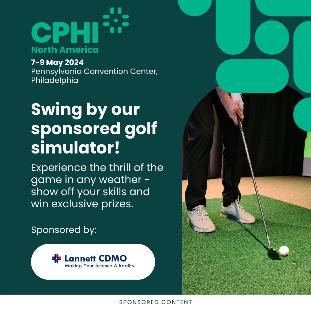 🏌Tee up for fun at CPHI North America! Thanks to Lannett CDMO, you can enjoy a virtual round of golf with the top-of-the-line golf simulator at the Innovation Station. Perfect your swing at stand #813 and take home some amazing giveaways! 🎁